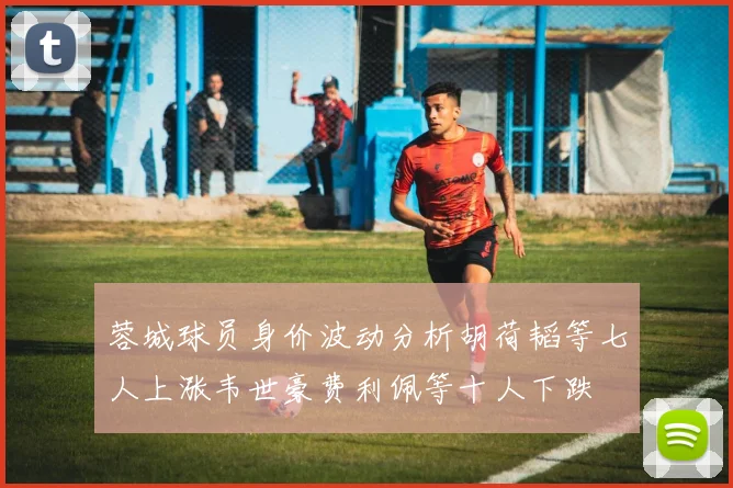 蓉城球员身价波动分析胡荷韬等七人上涨韦世豪费利佩等十人下跌